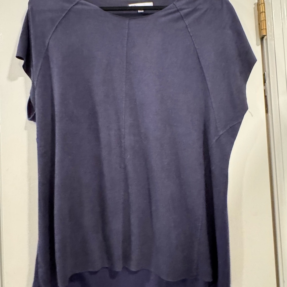 DR2 Women's Short Sleeve Navy Top